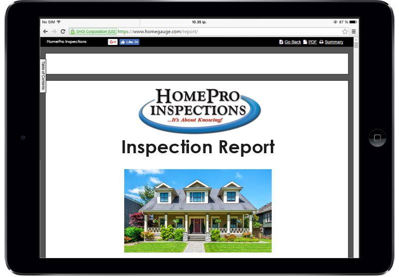 Home Gauge CRL Digital Report